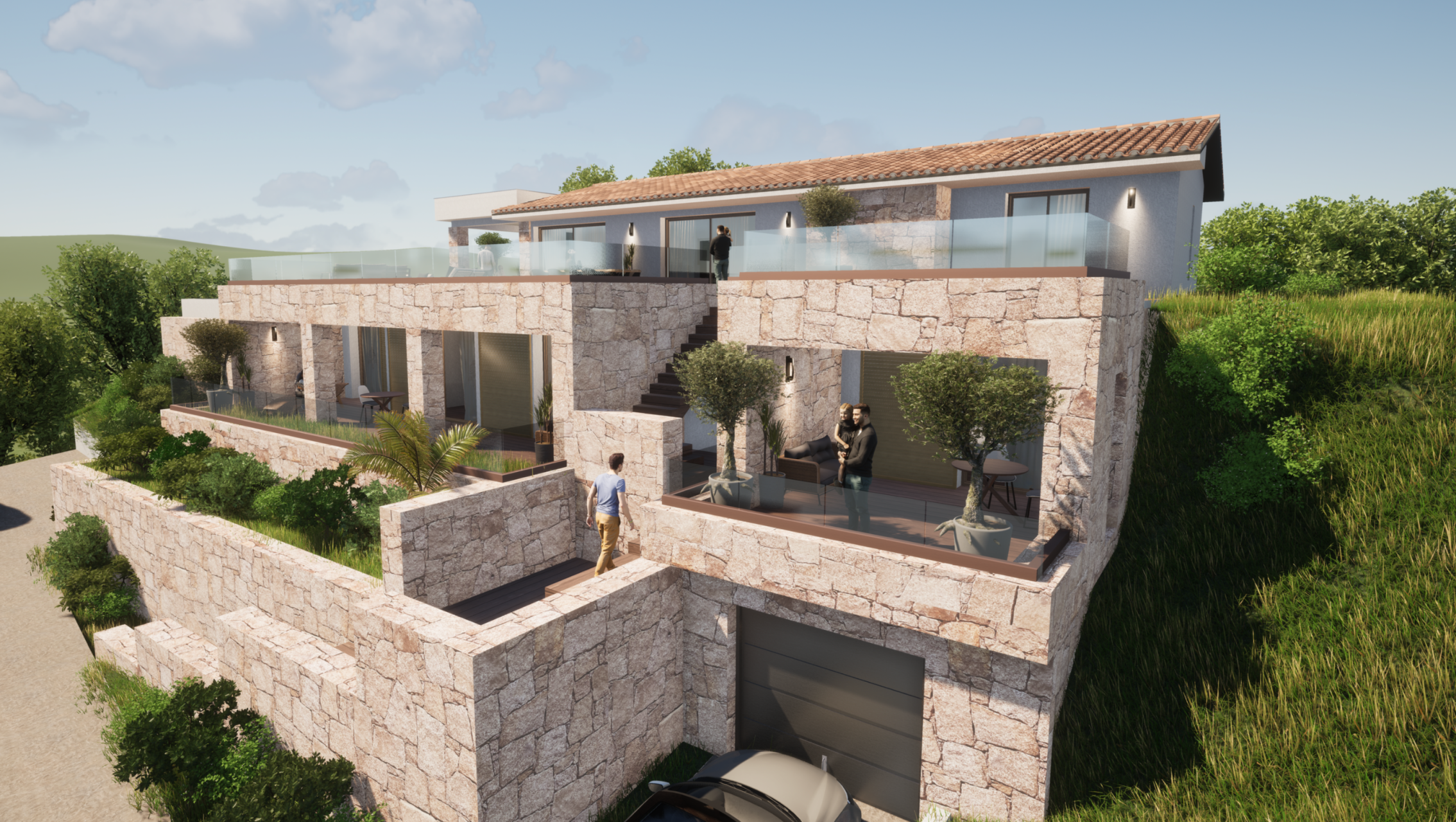 terrain en vente sur SAGONE (20118)