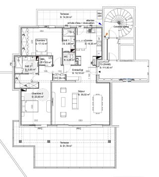 appartement 3 Pièces en vente sur PORTO VECCHIO (20137)